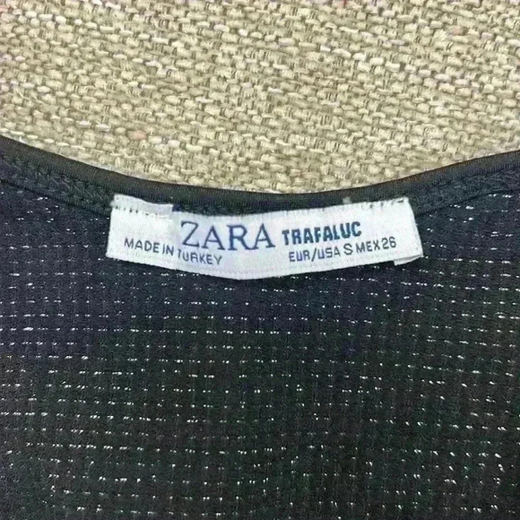 Zara Metallic Tank Dress - Picture 7 of 8